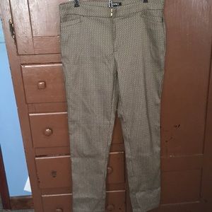 Brown Skinny Ankle pants